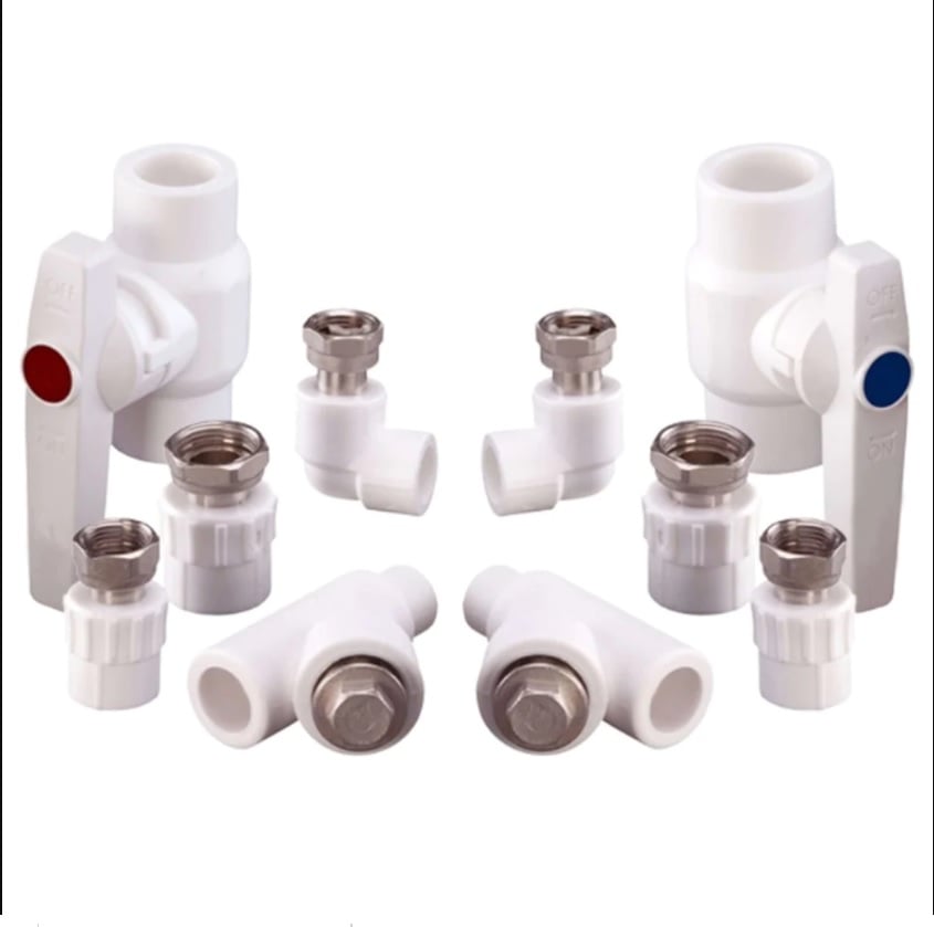 Dizayn Plastik Kombi Montaj Seti (Dirsekli)